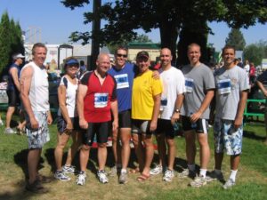 2007 Emmett triathlon with cousins and uncles