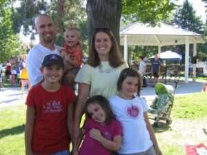 Family photo after Emmett triathlon 2007
